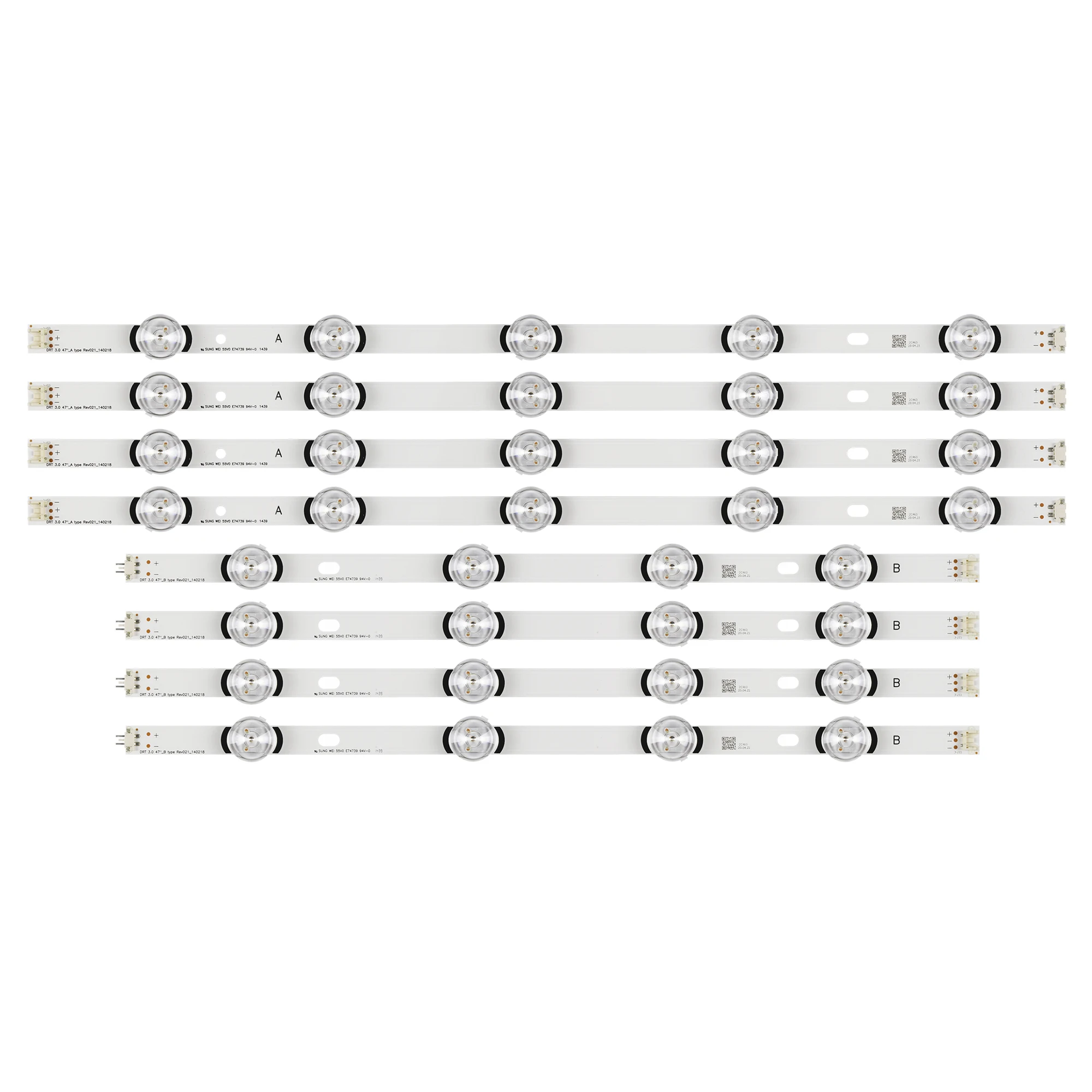 Striscia Led Per Lg Innotek Drt 3.0 47 "Tv Muslimatexmuslimb 47 Lb580V Muslimb 47 Lb5830 47 Ly540 47Lb572V