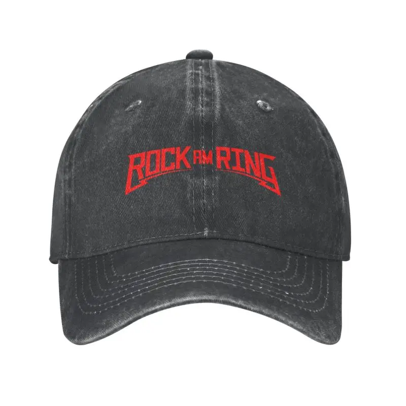 Berretto Da Baseball Personalizzato Cotton Rocks Im Park Per Uomo Donna Regolabile Heavy Metal Rock Am Ring Dad Hat Streetwear