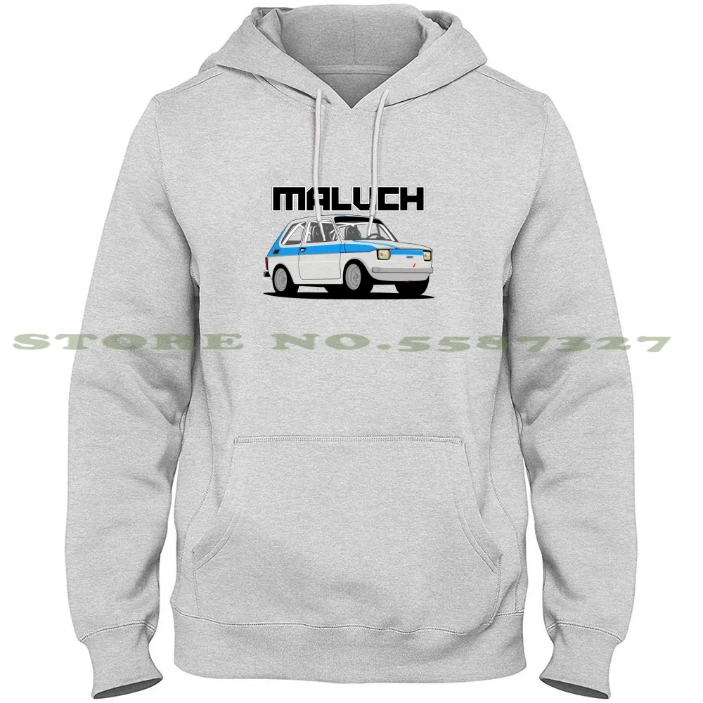 Fiat 126 P "Maluch" Streetwear Sport Felpa Con Cappuccio Fiat 126 126 P Maluch Fiat 126 Polski Rally Samochod Rajd