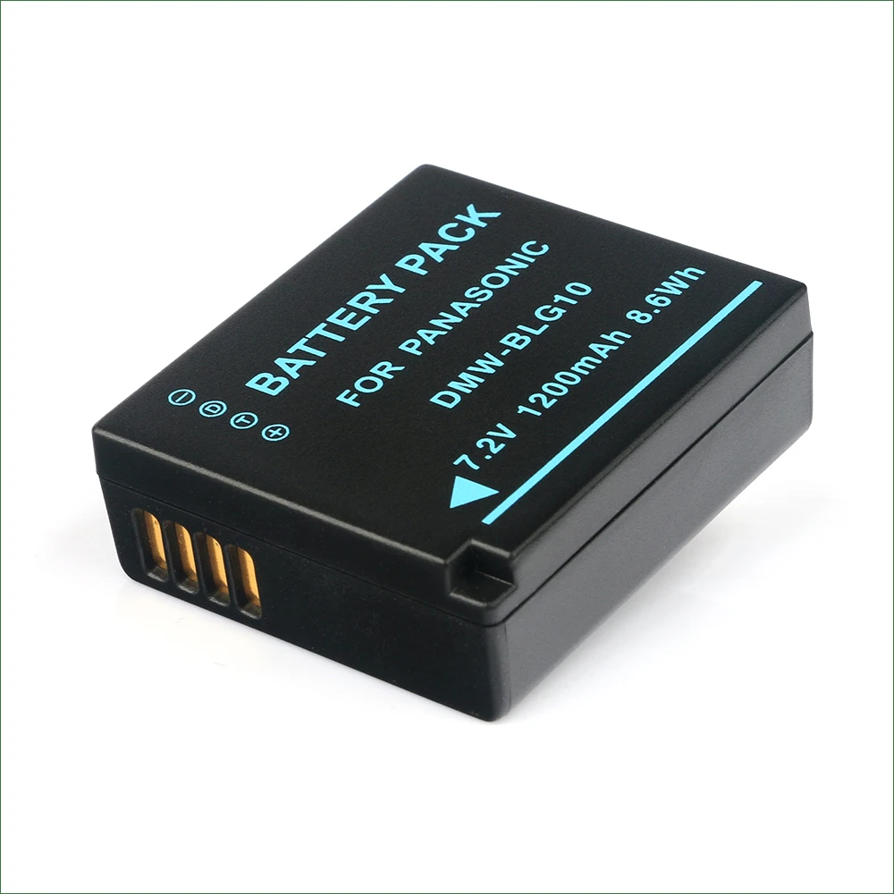 Dmw-Blg10 Batteria 1200Mah Batterie Della Macchina Fotografica Per Panasonic Dmc-Tz100 Dmc-Tz101 Dmc-Tz110 Dmc-Tx1 Dmc-Lx100 Dc-Zs70 Dc-Zs80 Dc-Zs200