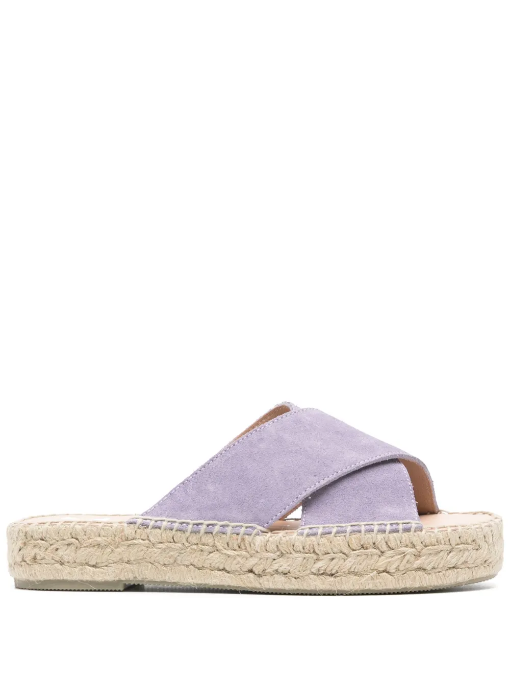 Manebi Hamptons suede espadrilles - Viola