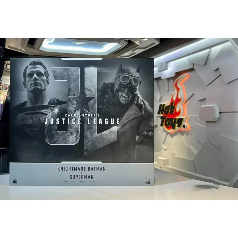Originale In Magazzino Hottoys Ht 1/6 Tms038 Justice League Superman Knightmare Batman Suit Anime Action Figures Collection Model Toy