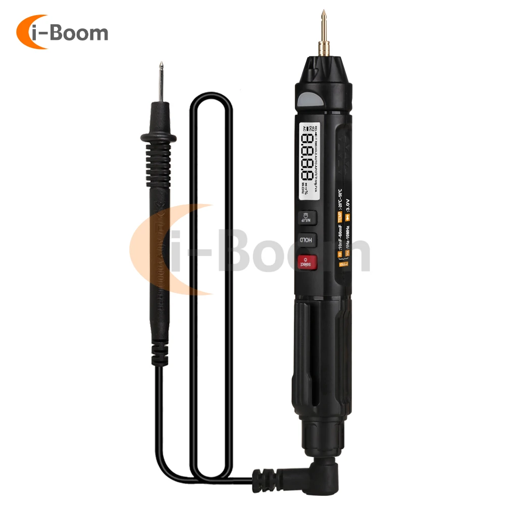 Et118 Digital Multimeter Auto Intelligent Sensor Pen Tester Non-Contact Voltage Meter Resistance Diode Ncv Multimetro