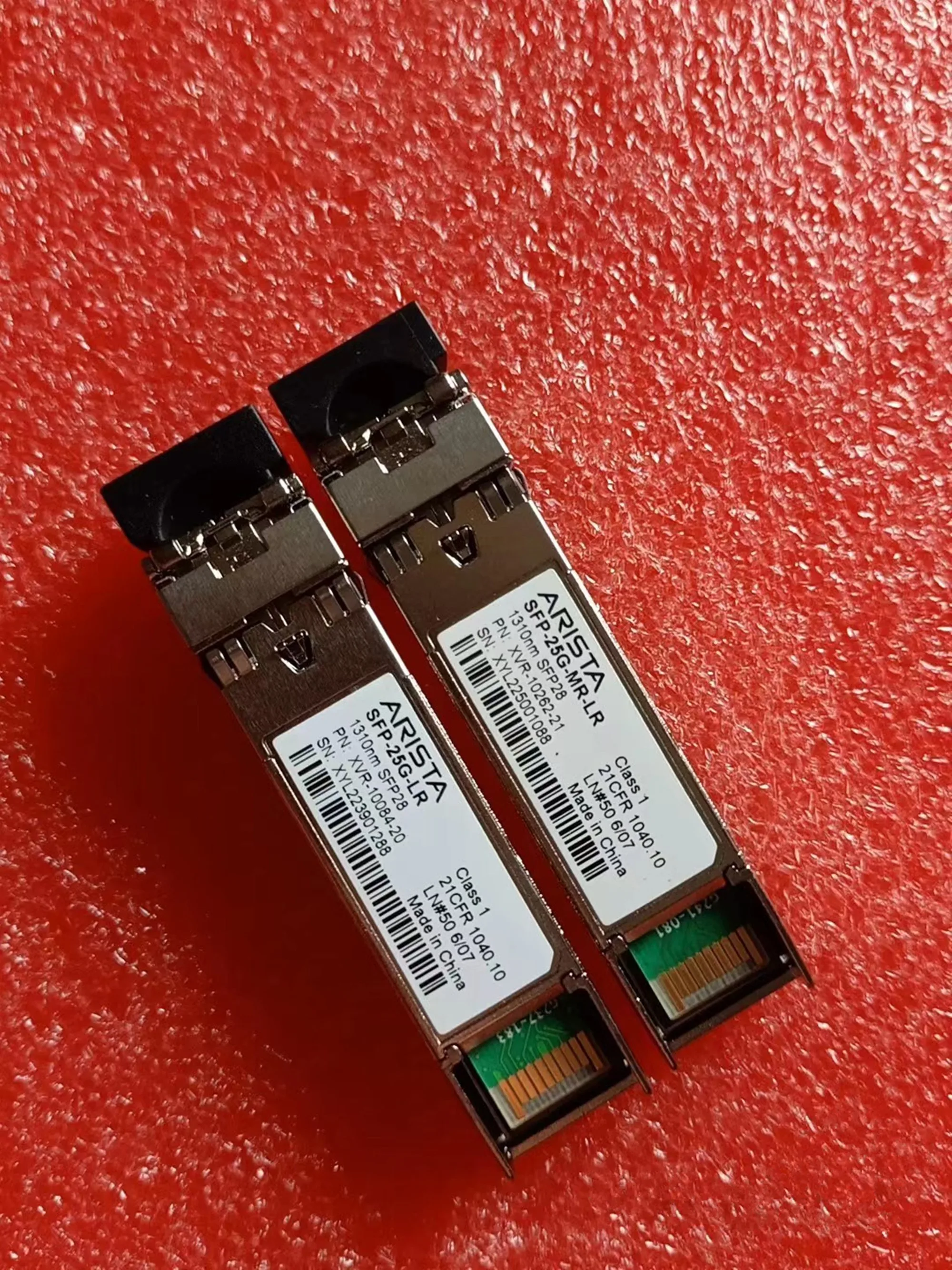 Modulo Arista 25G Sfp Sfp-25G-Mr-Lr Xvr-10262-21 Sfp-25G-Lr Xvr-10084-20 1310Nm Sfp28 Ricetrasmettitore In Fibra Da 25Gb