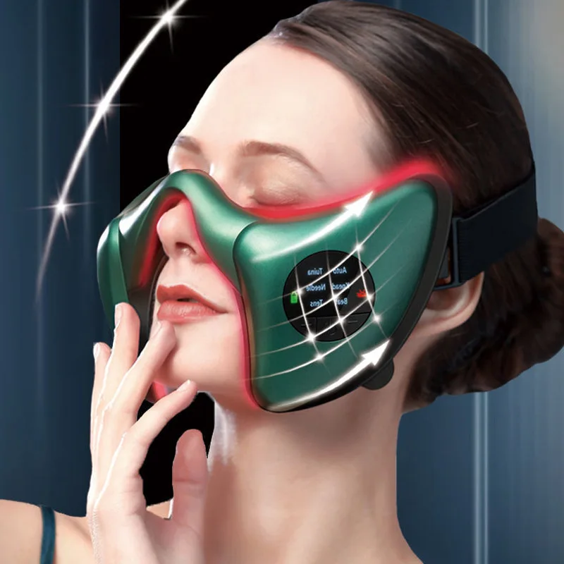 V-Shaped Facial Massager Lift And Tighten Masseter Muscles Mandibular Weight Loss Instrument Face Care Portable 110V-220V