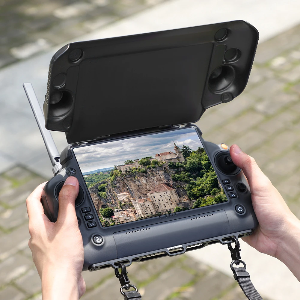 Guscio Di Protezione Dello Schermo 2 In 1 Per Dji Rc Plus Protezione Parasole A Schermo Intero Con Telecomando Per Accessori Per Parasole Dji Rc Plus