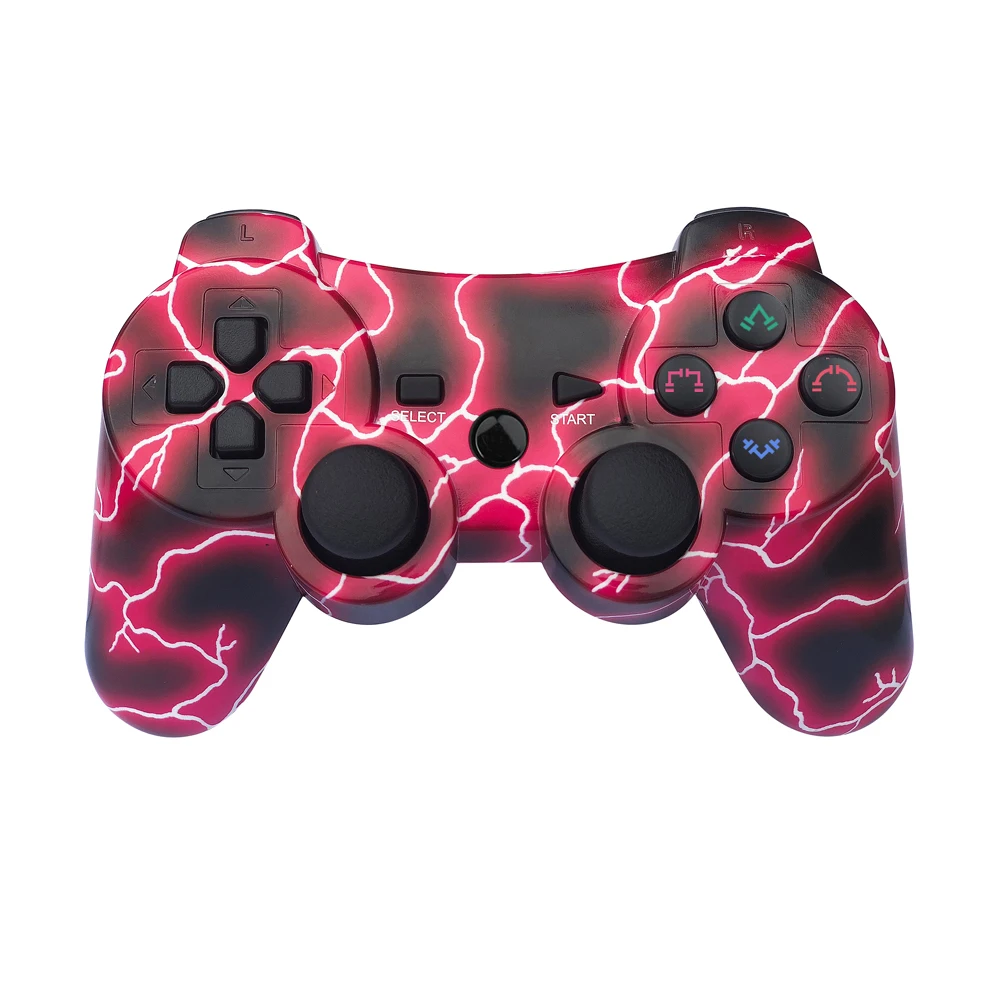 Ishako Per Controller Wireless Ps3 Joystick Double Shock Six Axis 360 Gradi Rocker Console Per Sony Playstation 3 Gamepad Mando