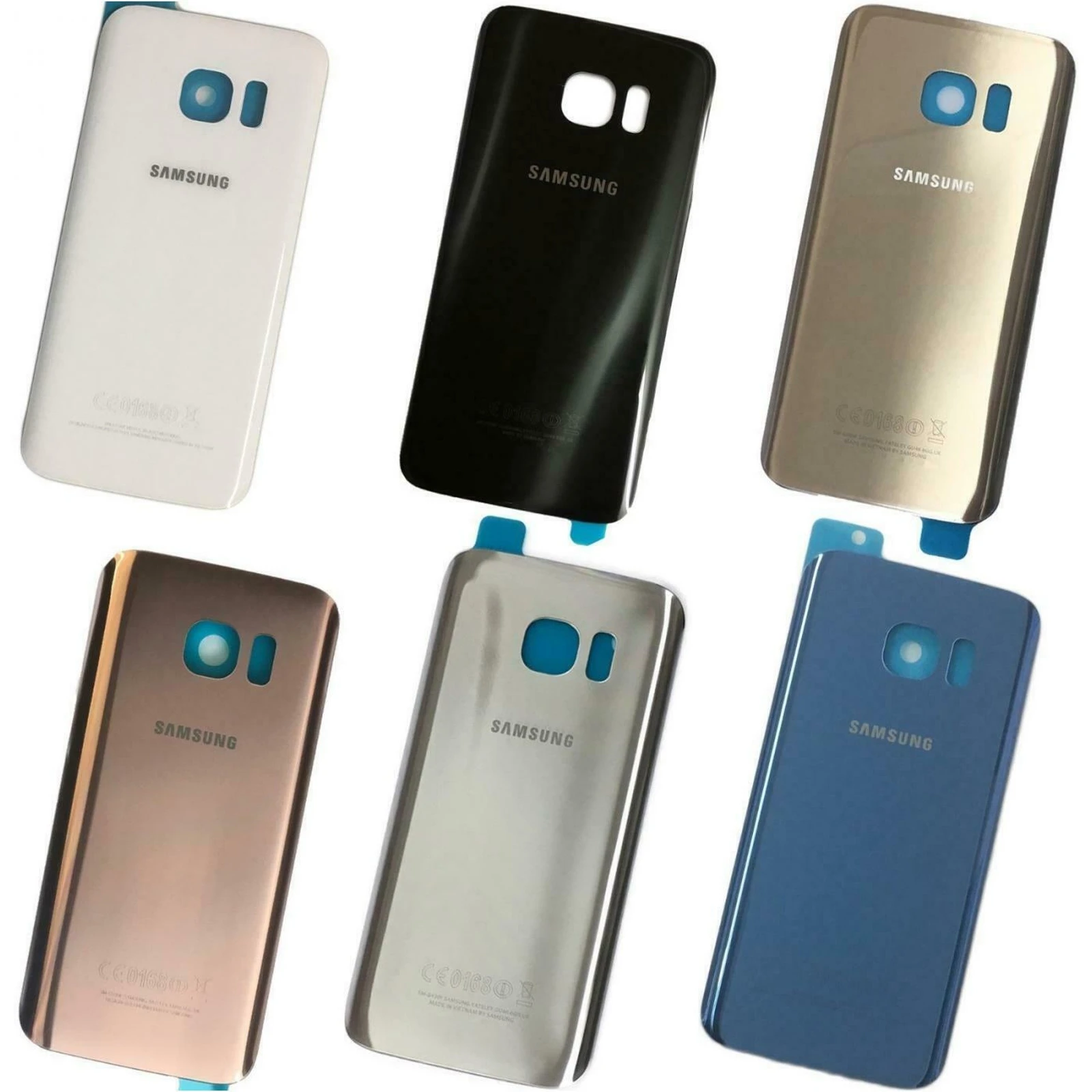 Cover Posteriore Compatibile Per Samsung Galaxy S6 Edge, S6 Edge Plus