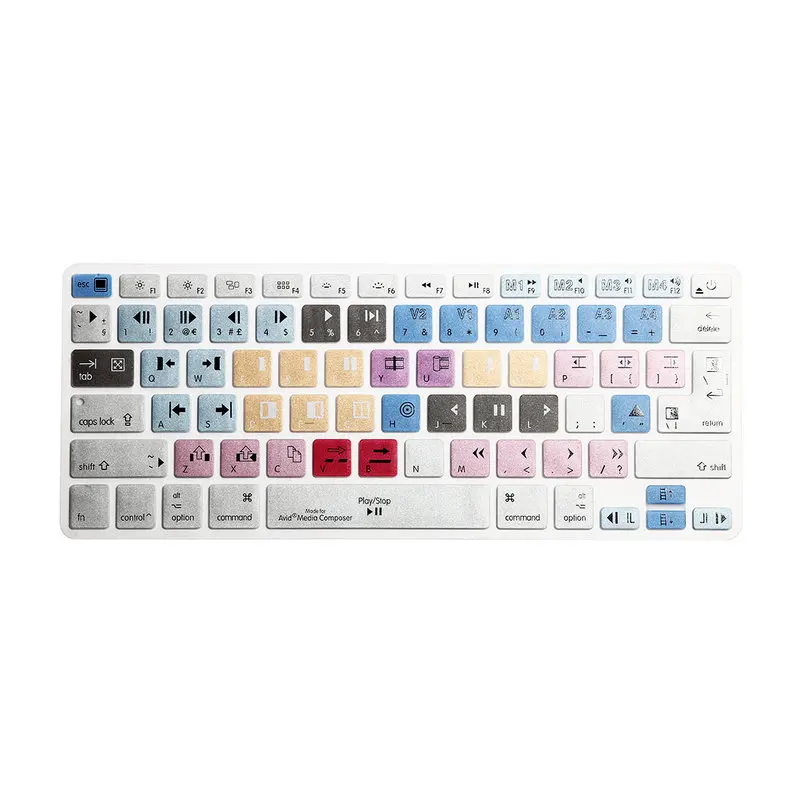 Avid Media Composer Di Scelta Rapida Stampato Copertura Copertura Della Tastiera Per Macbook Air Pro Retina 13 "15" 17 "Imac Wireless E Macbook
