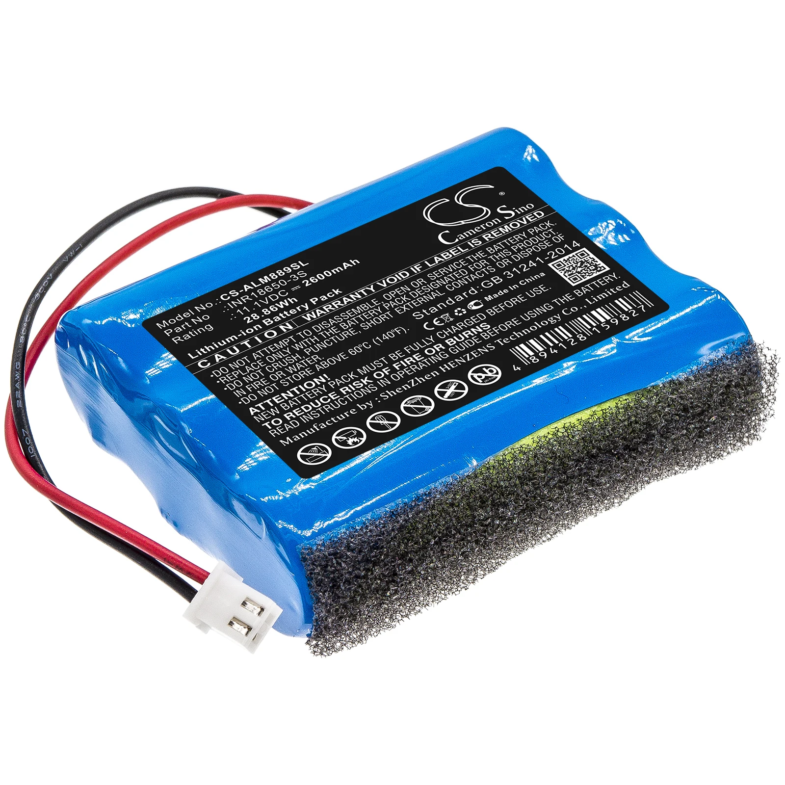 Batteria Per Altoparlante Greenbattery 2600Mah Per Altec Lansing Super Lifejacket Jolt Rugged, Imw889, Imw889N, Imw888S, Imw889N-Blkc