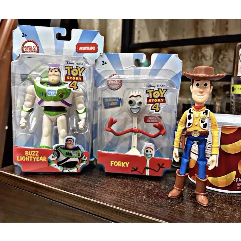 Toy Story Juguete Jessie Woody Buzz Lightyear Forky Bo Peep Duke Caboom Anime Action Figure Model Toy Doll Bambini Regalo Di Natale