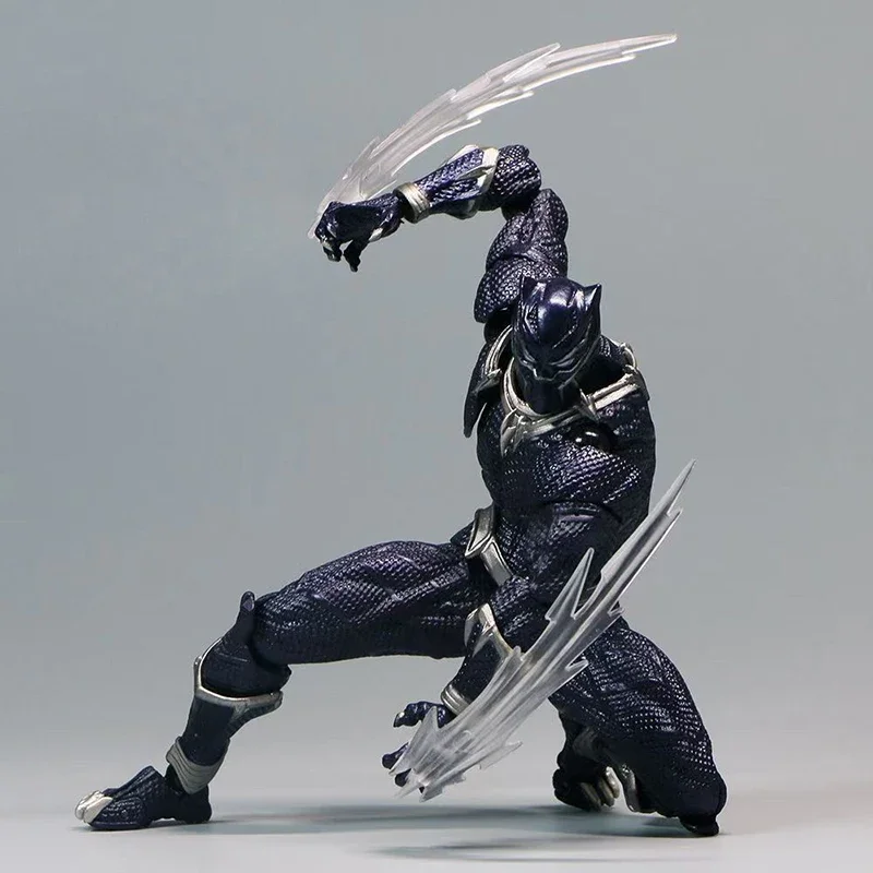 Marvel Yamaguchi Figure Black Panther Action Figure Deadpool Venom Model Marvel King Of Wakanda Black Panther Giocattolo Per Bambini Regalo
