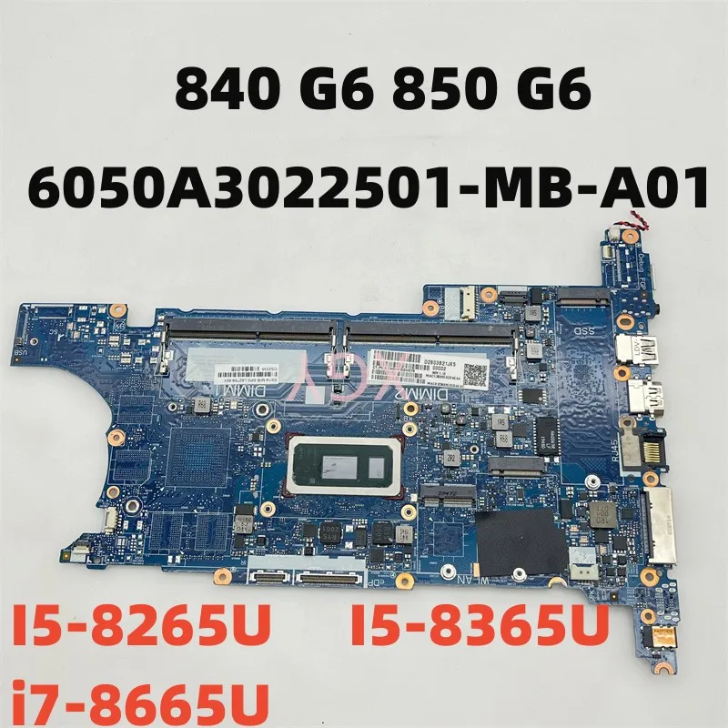 Originale Per Hp Elitebook 840 G6 850 G6 Scheda Madre Del Computer Portatile I5-8265U I5-8365U I7-8665U Cpu L62759-601 L62758-601 Muslimah