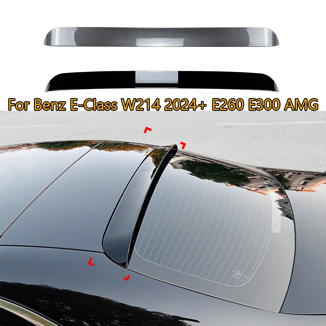 Per Benz Classe E W214 2024 + E260 E300 Amg Accessori Per Auto Car Rear Top Wing Tail Wings Cars Spoiler Modifica Esterna