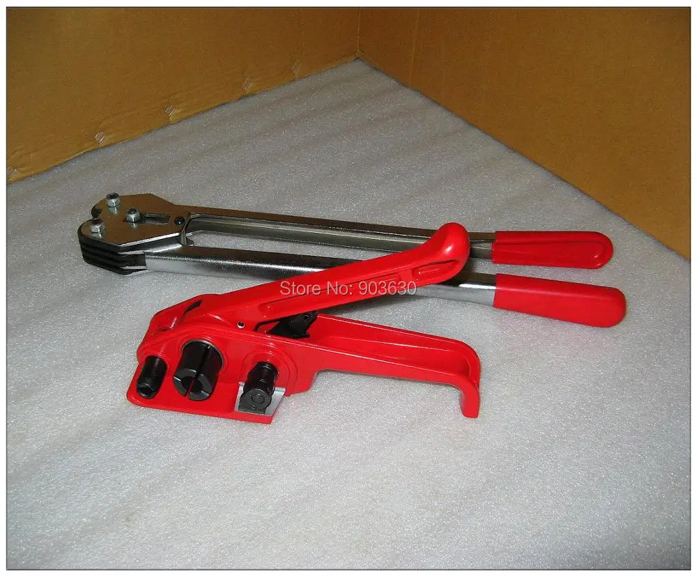 Manuale Pet/Plastica Reggiatrice Manuale Pallet Imballaggio Fasciatura Reggiatrice Kit Pet/Pp Scatola Di Cartone Reggiatrice Confezionatrice Sd330