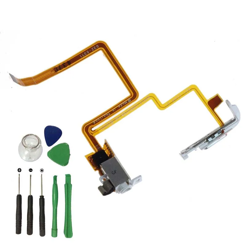 Cuffie Audio Jack Ribbon Cable Hold Switch Flex Per Ipod 6Th Gen Classic 80Gb 120Gb E 7Th Thin 160Gb