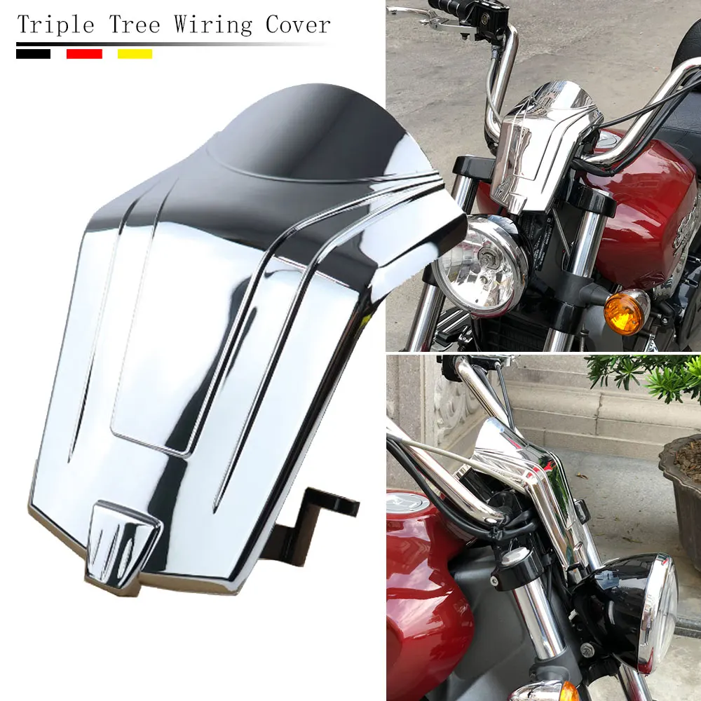 Moto Per Indian Scouts Sixty 2015-2023 Accessori Triple Tree Control Cablaggio Copertura Strumento Carenatura Adesivo Decorativo