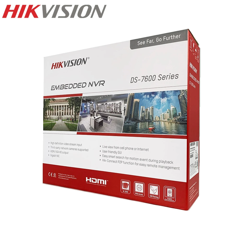 Hikvision Ds-7616Ni-I2 Nvr Intelligent Analytics 16Ch 12Mp,8Mp,5Mp Ip Camera Deepinmind Series Nvr
