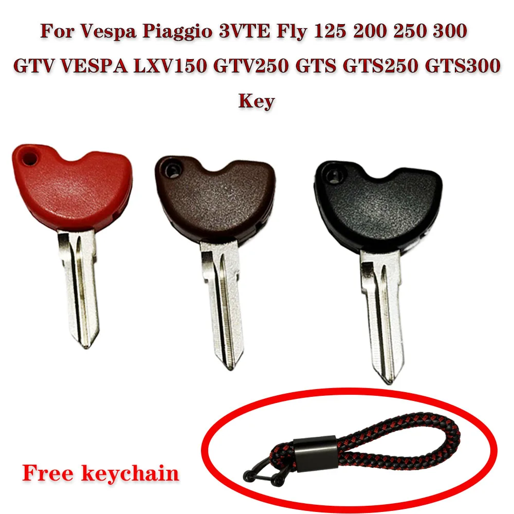 Moto Uncut Blanks Key Per Vespa Piaggio 3Vte Fly 125 200 250 300 Gtv Vespa Lxv150 Gtv250 Gts Gts250 Gts300 Parti Scooter