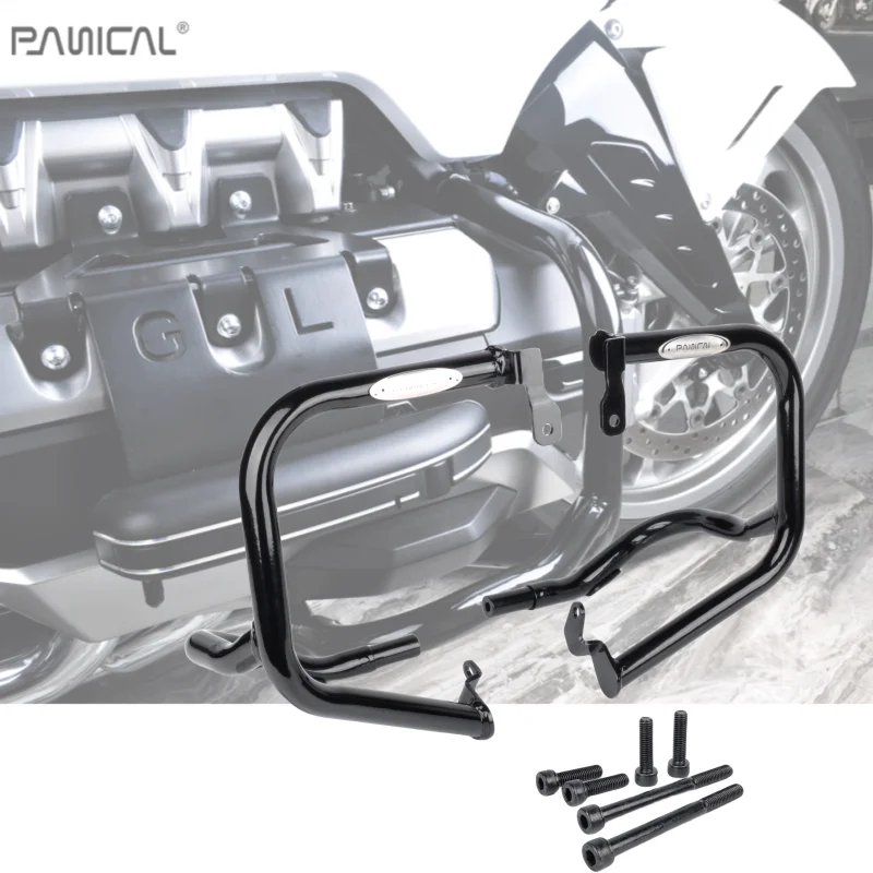 Highway Engine Guard Crash Paraurti Telaio Barre Di Protezione Per Honda Goldwing Gl1800 Gl1800B Dct Tour Airbag Moto 2018-2023