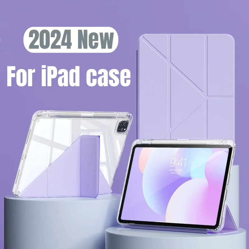 Per Ipad 10Th Gen Case 2022 Ipad Pro 11 Case 2021 Ipad 9Th/8/7 Gen Air 5 4 Pro 12.9 6Th 5Th 4Th Mini 6 Con Copertura Portamatite