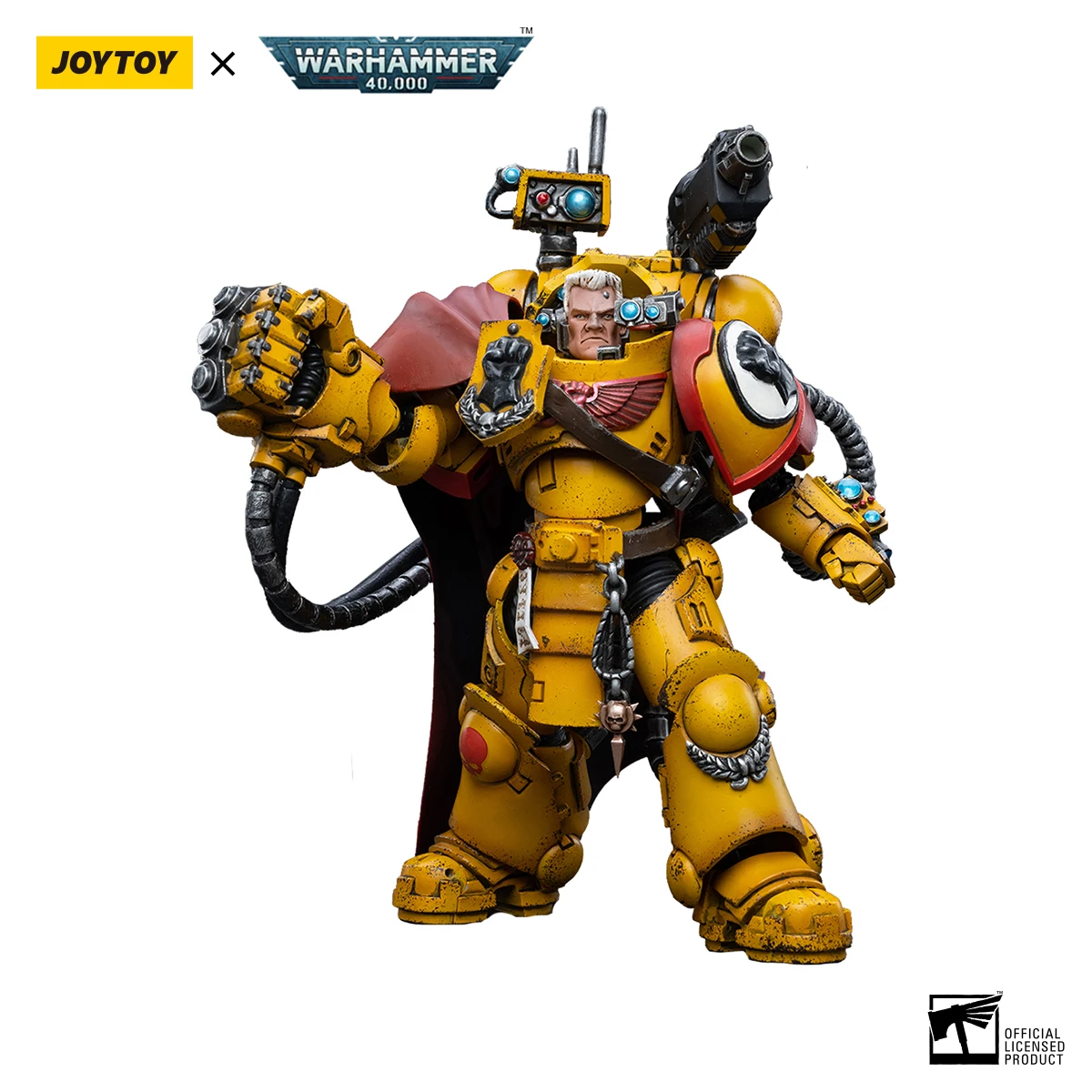 Joytoy 1/18 Action Figure Anime Warhammer 40K Ultramarines Primaris Chaplain Brother Varus Collectors Collection Model Gifts