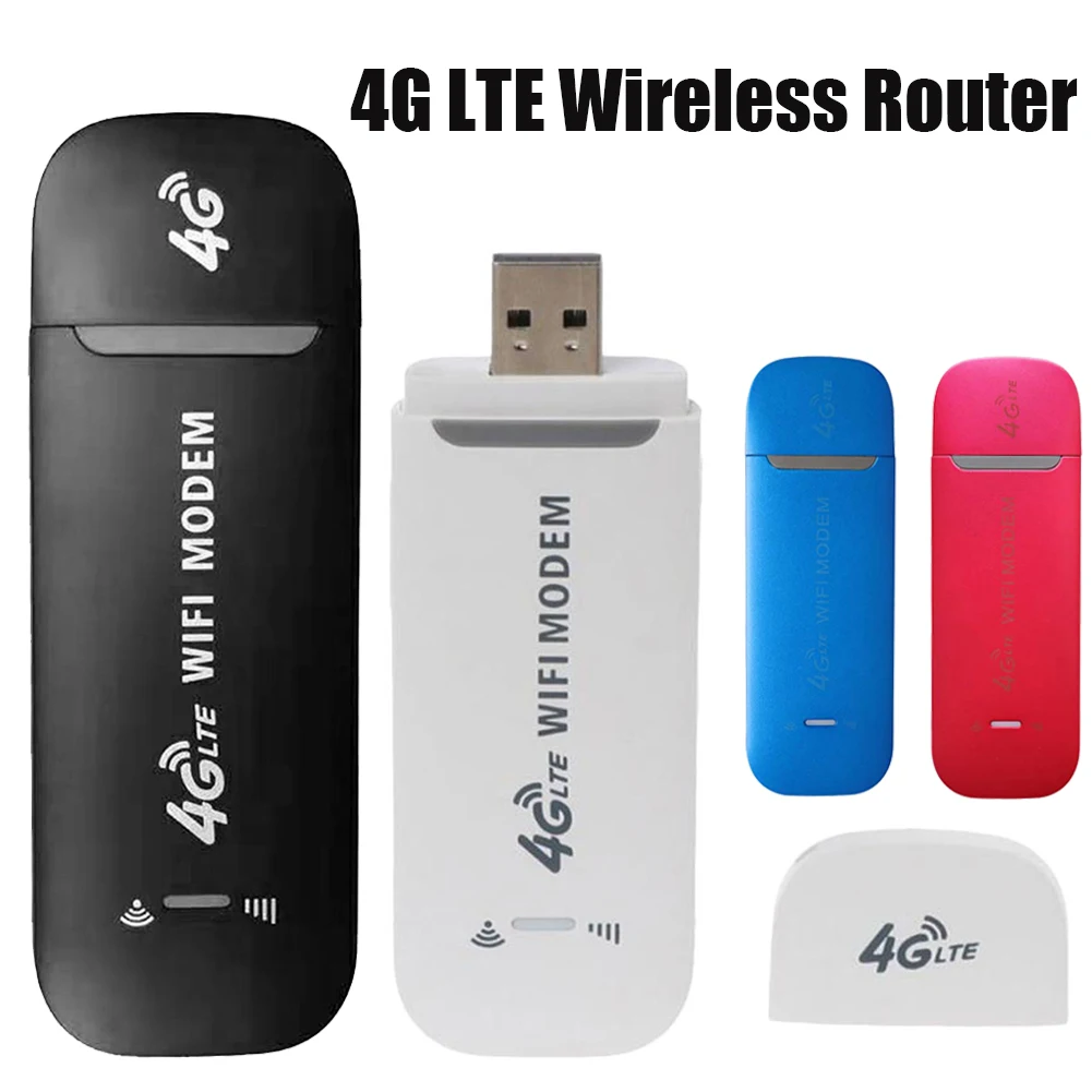 4G Lte Wireless 150Mbps Usb Dongle Mobile Broadband Modem Stick 4G Sim Card Router Wireless Per Home Office 4G Usb Modem Adapter