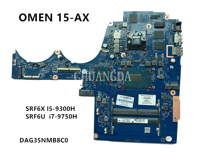 Per La Scheda Madre Del Computer Portatile Hp Pavilion 15-Bc 15-Ax Muslimb L22039-601/L22038-601 Con Cpu Intel I5/I7 Gtx1050