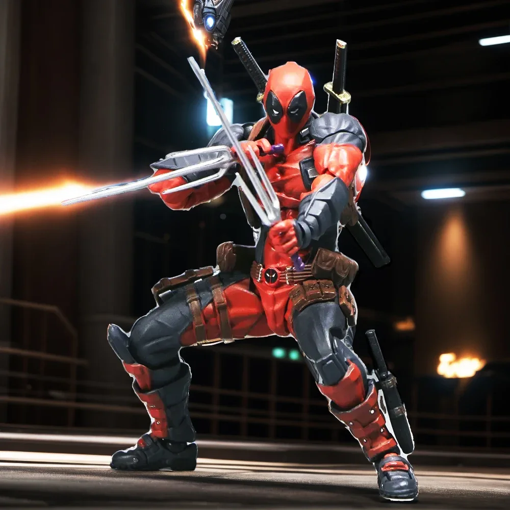 Hot Toys Deadpool Marvel Action Figure Marvel Legends Joint Movie Model Toys For Kids Gift Action Figures Toys