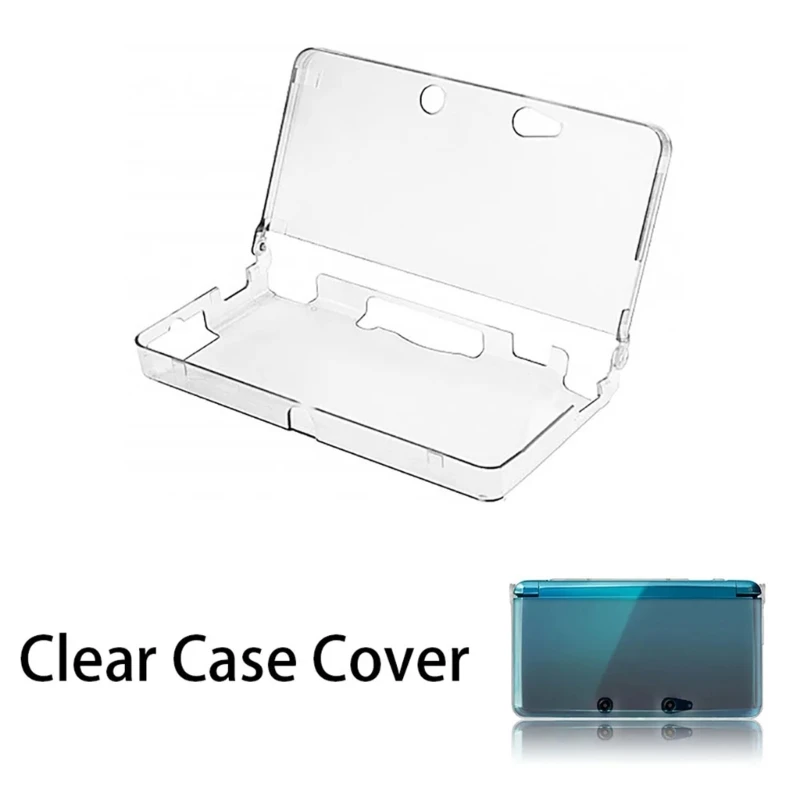 Custodia Protettiva Per Console Per 3Ds Xl Ll / 3Ds Custodia Trasparente Custodia A Copertura Totale Custodia Antipolvere Guscio