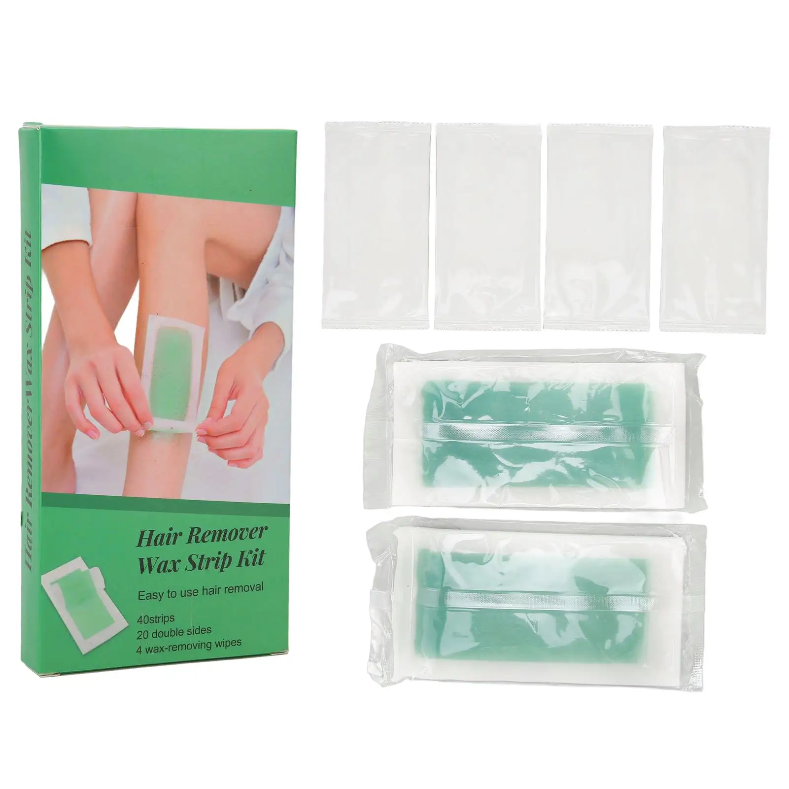 Strisce Di Cera Per Il Corpo Portatili Delicate-Depilatore A Strappo Per Gambe, Ascelle, Labbra-Aliexpress