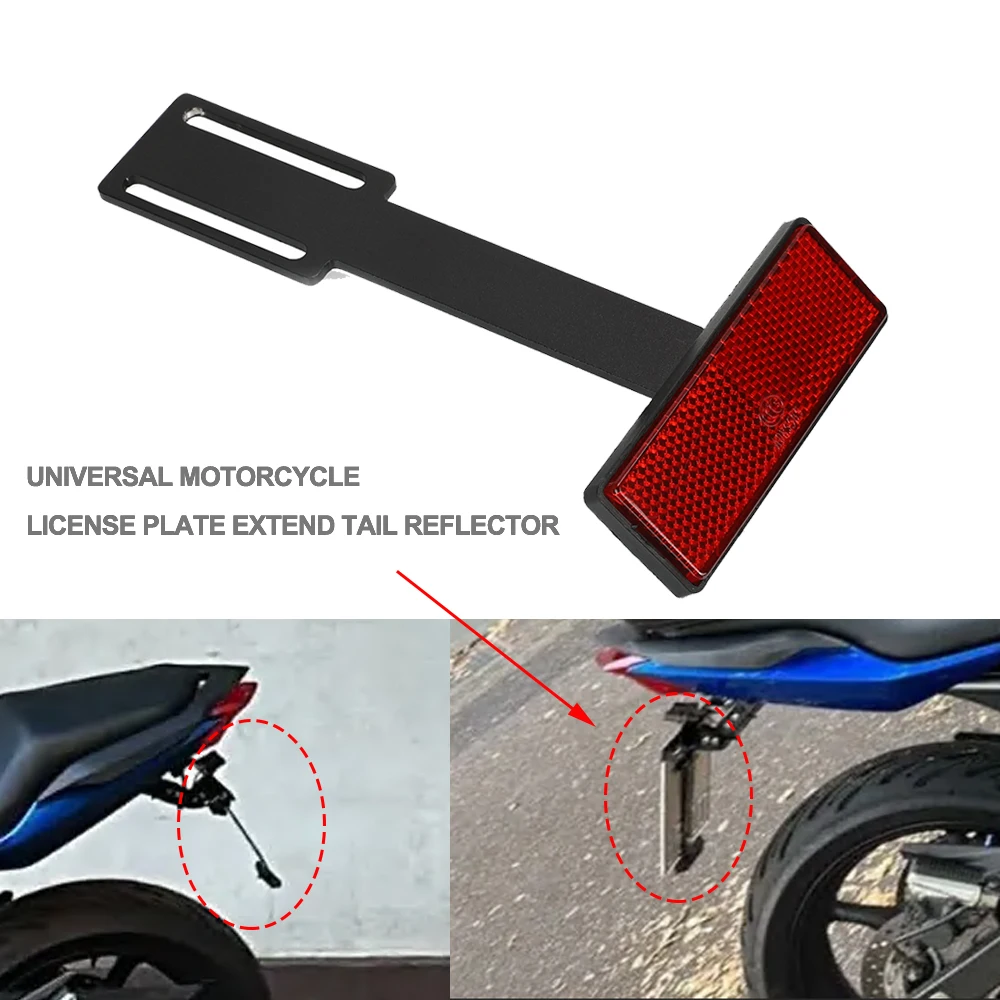 Per Suzuki B-King Bking 2007 2008 2009 2010 Trk 702 X Trk702 Trk702X Porta Targa Moto Estendere Il Riflettore Di Coda