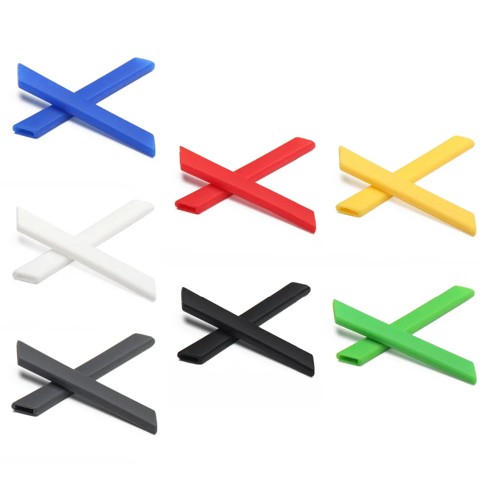 Bsymbo Rubber Kit Sostituzione Auricolari Per Autentico Jawbone/Racing Jacket/Split Jacket Occhiali Da Sole Frame