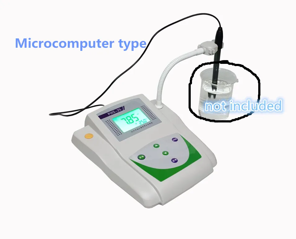 Digital Ph Meter Detetor Tester Monitor Acquario Aquario Laboratorio Ph Tester Di Qualità Dell'Acqua 0.00-14.00Ph Accuracy0.05 0.02 0.01