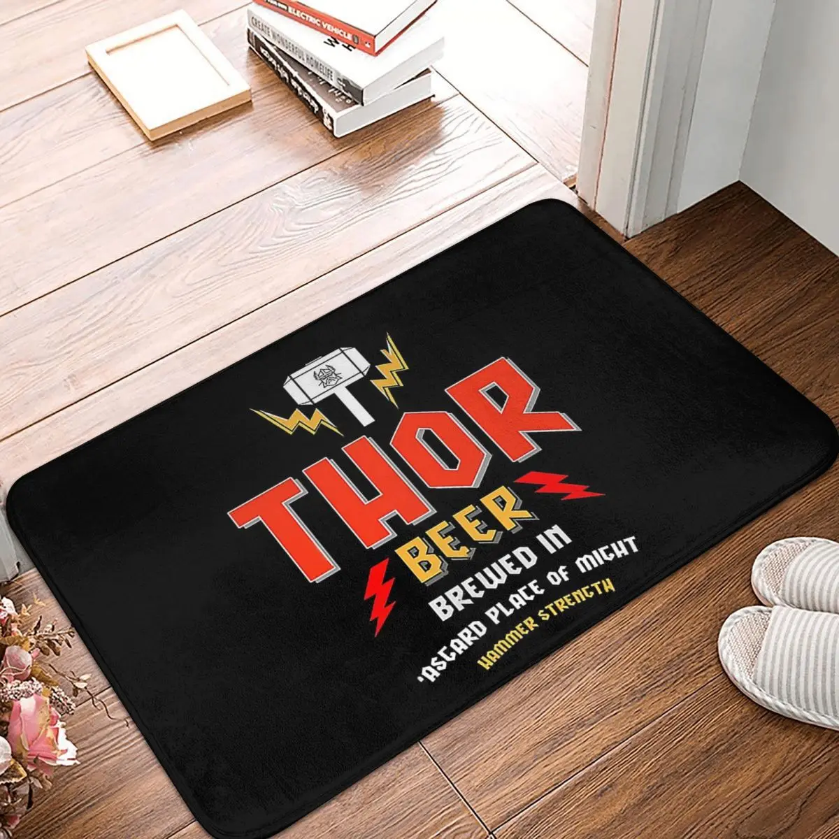 Thor Beer - Thor Fat - Thor Hammer - Thor Axe Hammer Tappetino Antiscivolo Tappetino Tappeto Tappeto Per Ingresso Cucina Tappetino Per Casa