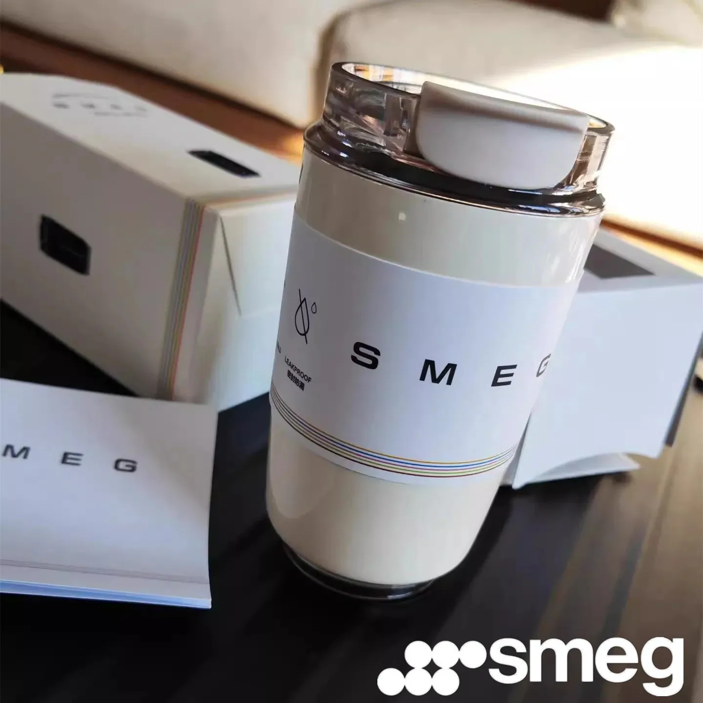 Original Seg 240Ml Coffee Beverage Cup Travel Portable Drinking Cup Thermos Per Caffè A Prova Di Perdite Sottovuoto In Acciaio Inossidabile