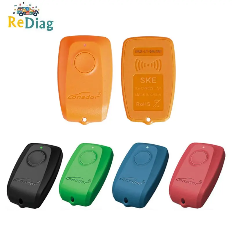 Lonsdor Ske-Lt-Dstaes Orange E Ske-Lt Smart Key Emulator 4 In 1 Per Toyota E Per Lexus Chip 39 (128Bit) Smart Key Lost Tramite Obd