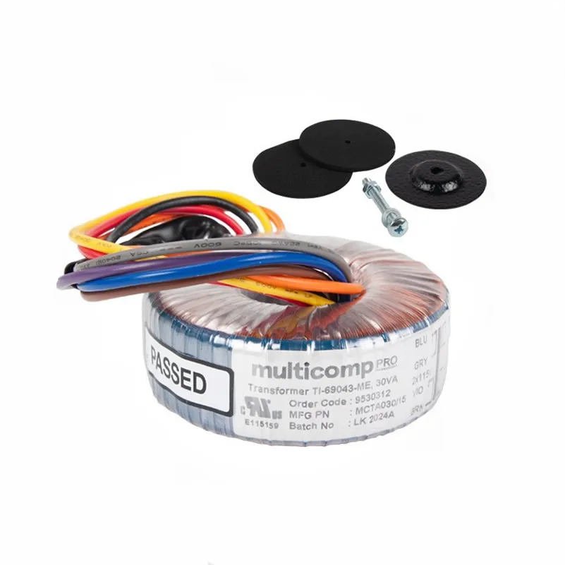 30W Doppio Anello 15V Mucca Nuovo Originale Noratel Porcupine Anello Trasformatore Baia A1 Lehmann Amp