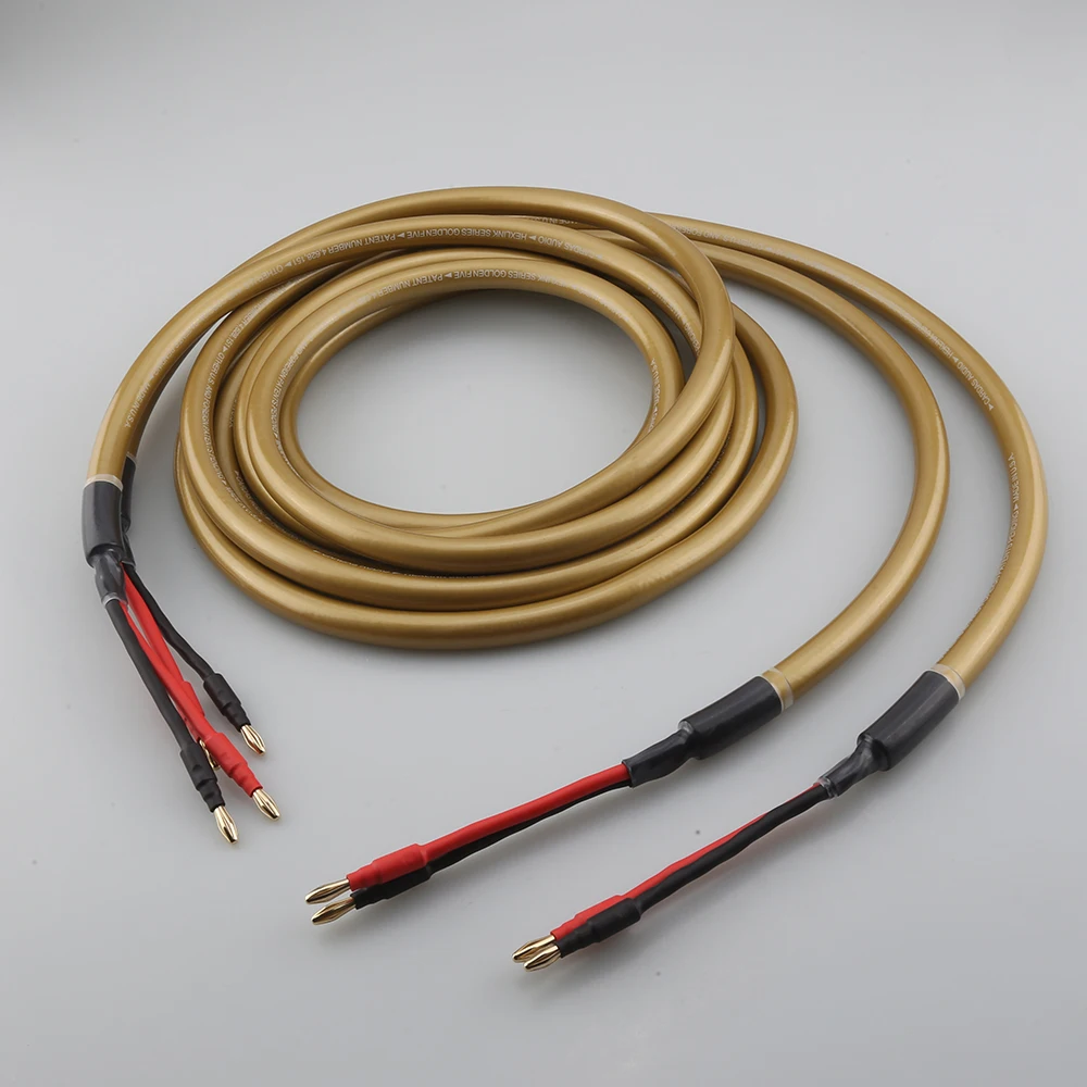 Hi End Cardas Hexlink Gold Five Hi Fi Speaker Cable Pair 2,5M