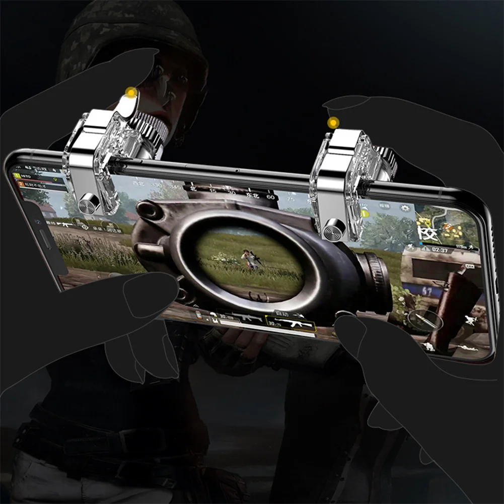 R11 Controller Di Gioco Mobile Trigger Del Telefono Versione Di Aggiornamento Trigger Di Gioco Mobile Doppio Sensibile Aim Shoot Buttons Accessori