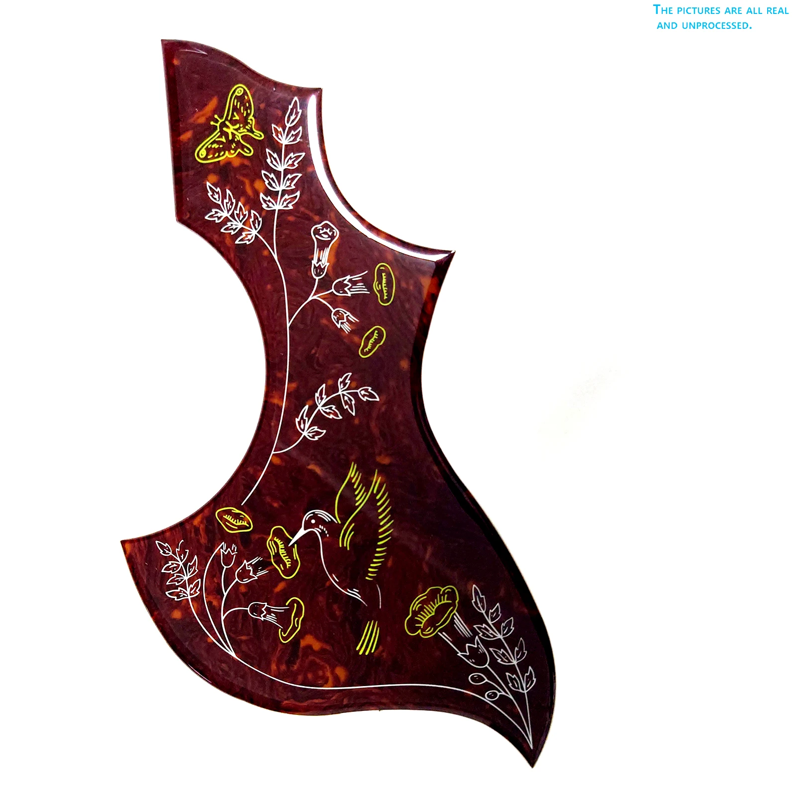 Battipenna Per Chitarra Acustica Spessore 2Mm Autoadesivo Per Battipenna Per Chitarra Acustica Gibson Colibrì