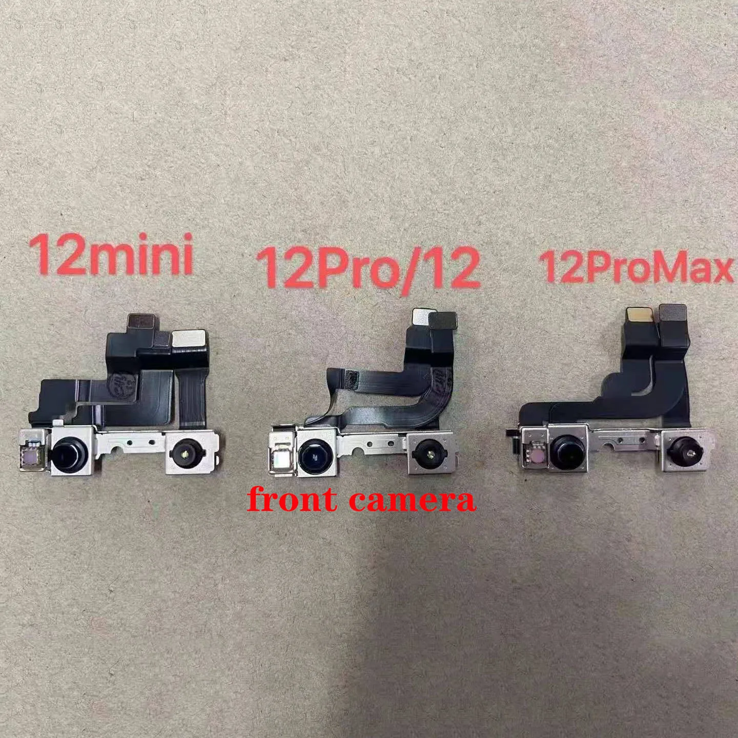 Nuovo Originale Per Iphone 12 Mini 12 12 Pro 12 Pro Max Frontale Piccola Fotocamera Flex Cable Flex Cable Sostituzione