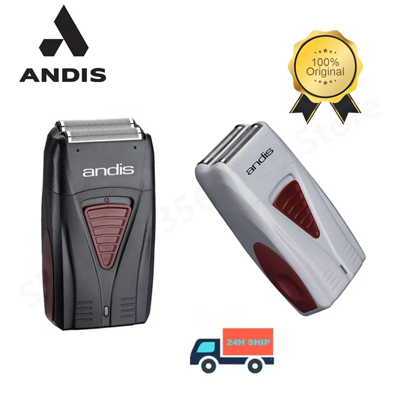 Original Andis 17170 Foil Lithium Titanium Shaver Smooth Shaver Rasoio A Batteria Con Caricabatterie Per Uomo Rasoio Tagliacapelli Calvo