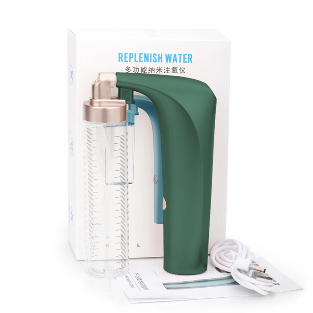 Usb Ricaricabile Viso Nano Mist Sprayer Steamer Idratazione Profonda Cura Della Pelle Iniettore Di Ossigeno Idratazione Del Viso Macchina Di Bellezza