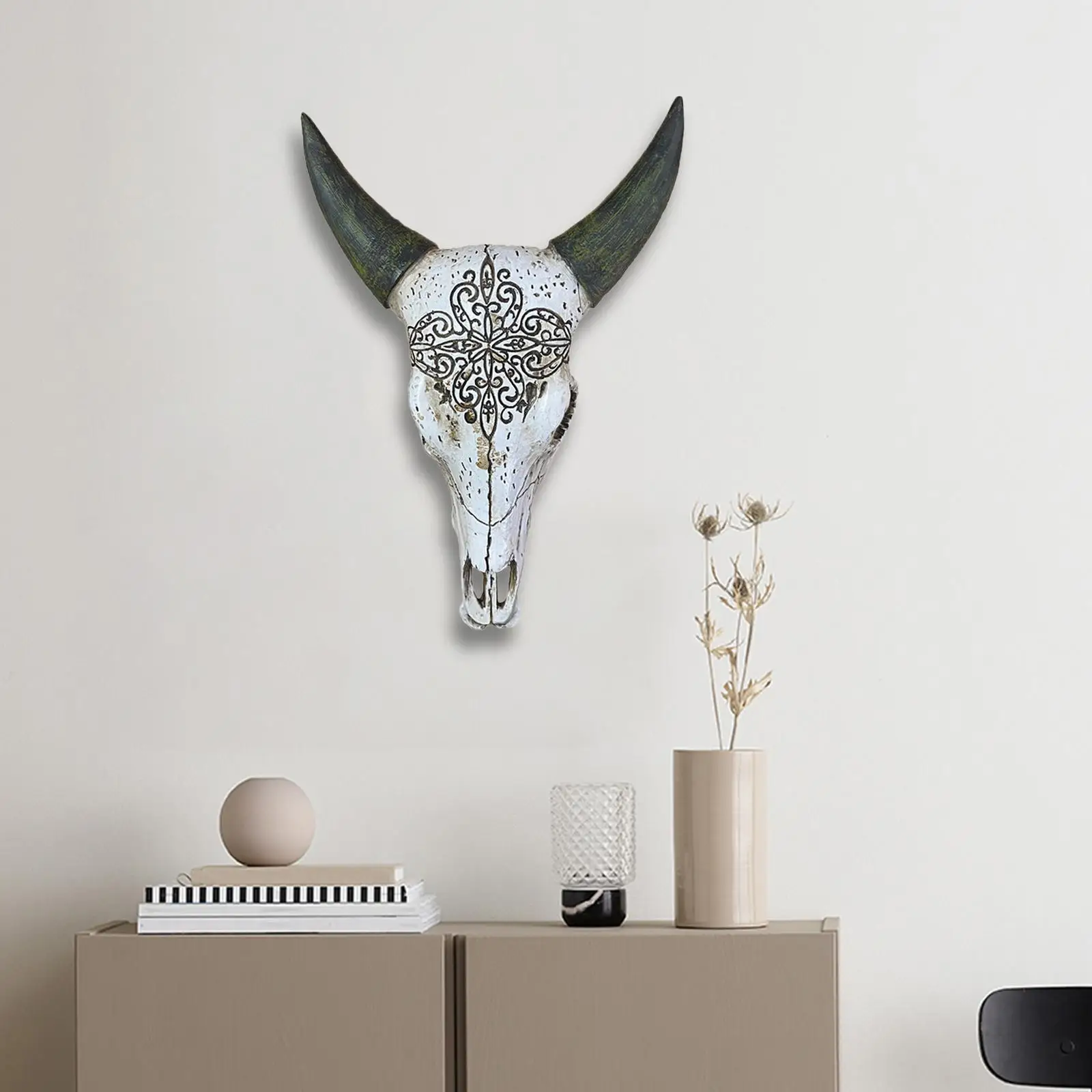 Bull Head Sculpture Wall Decor Decorativo A Parete Placca Ornamento Per Club Soggiorno Fattoria Bar Decorazione Della Casa
