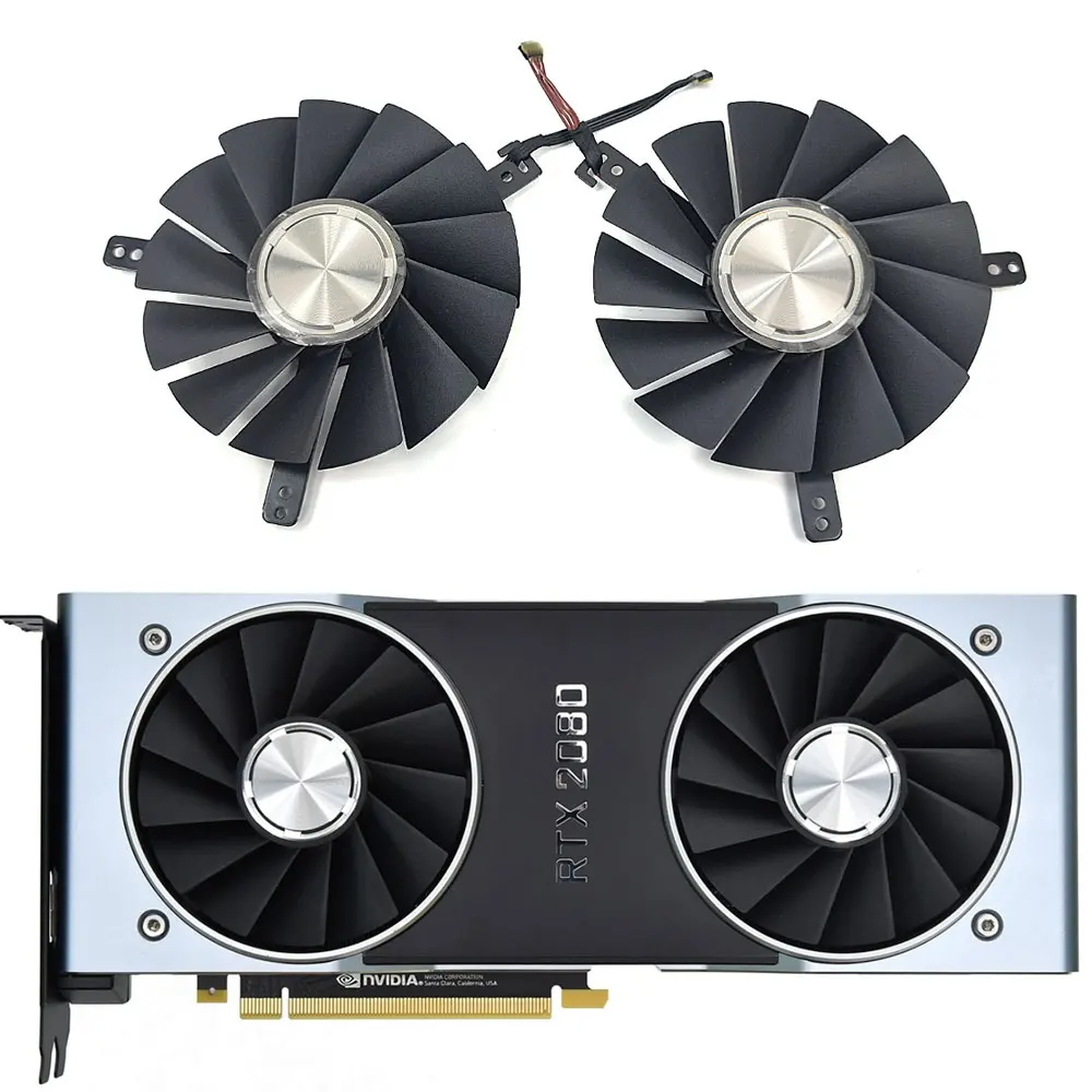 Nuova Ventola Gpu Originale Rtx 2080 Foans Edition, Per Ventola Di Raffreddamento Per Scheda Video Nvidia Rtx 2080 2080Ti 2080 Super Founds Edition