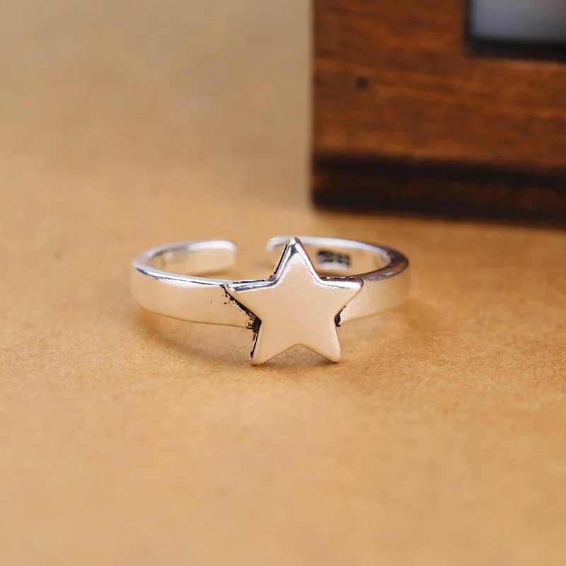 Anello Bohémien Vintage Big Star Per Donna Boho Antique Knuckle Rings Boho Jewelry Anillos