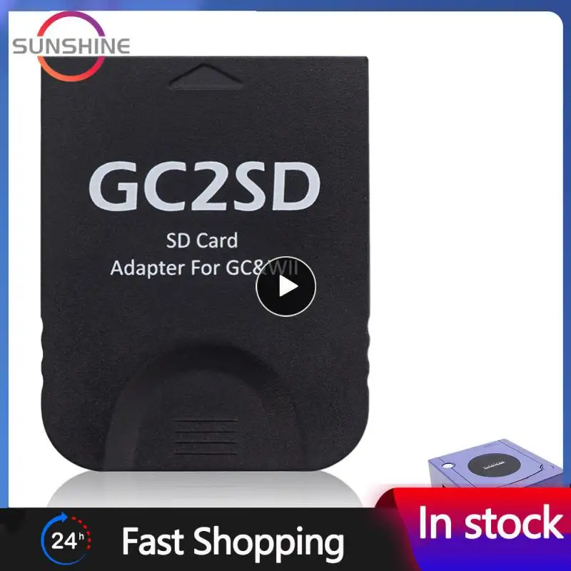 Retroscaler Gc2Sd Gc A Sd Card Adapter Memory Tf Card Adapter Lettore Di Schede Sd Per Console Di Gioco Ngc E Console Di Gioco Wii