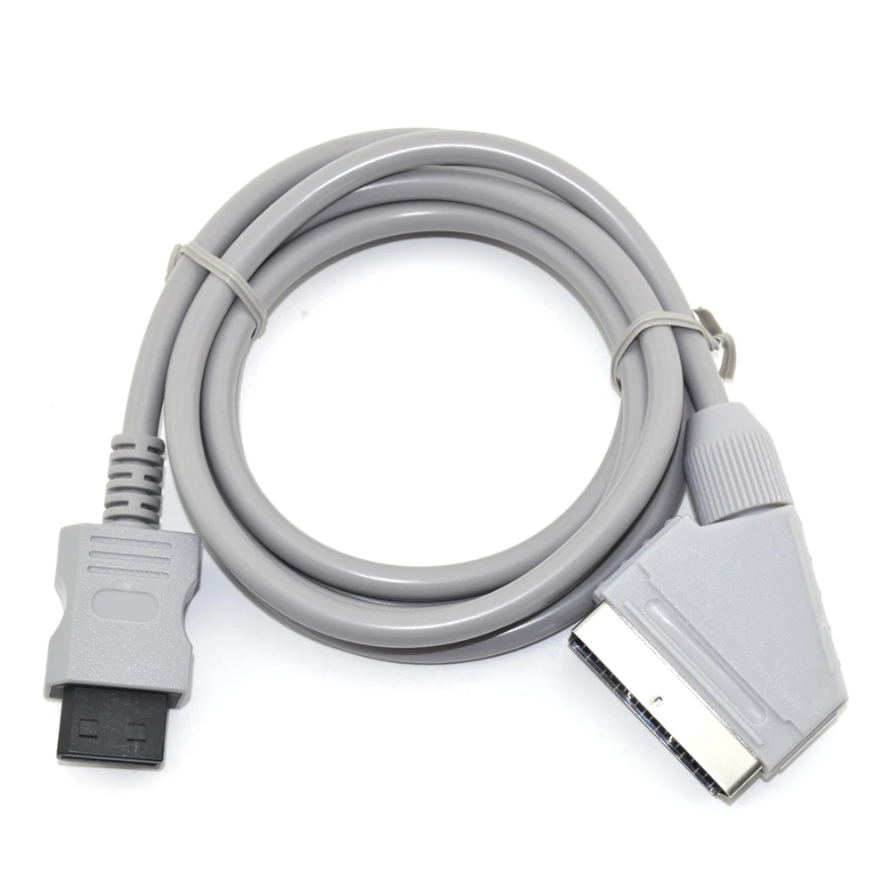 Bukim Di Alta Qualità Real Rgb Scart Video Hd Hdtv Cavo Av Cavo Rgb Scart Piombo Per Nintendo Wii Console Videogioco