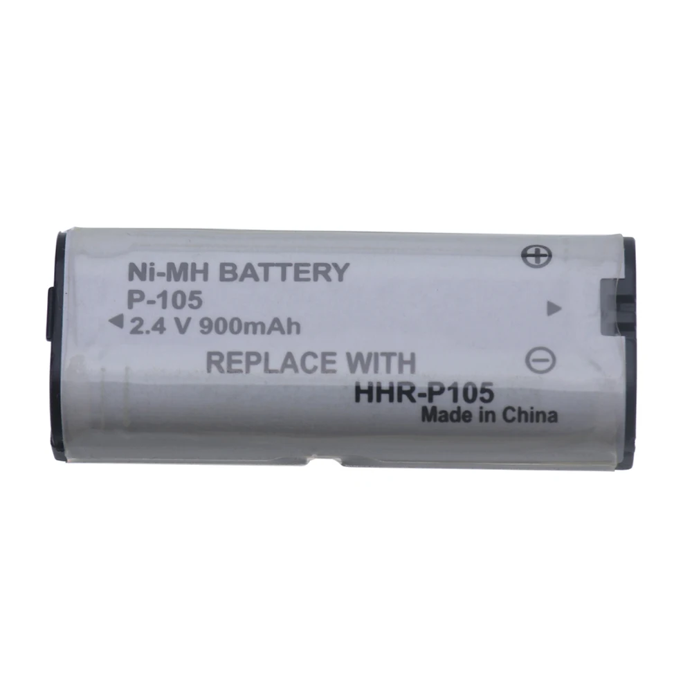 Batteria Hhr-P105 2.4V 900Mah Per Panasonic Hhr-P105 P105 Hhrp105A Kx242 Batt-105 Kx2421 Telefono Cordless Bateria